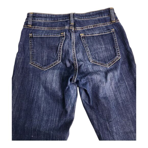 Gap Jeans Women's 26 Regular Leggings Stretch Dark Wash Pants Mid Rise Denim - Picture 7 of 9